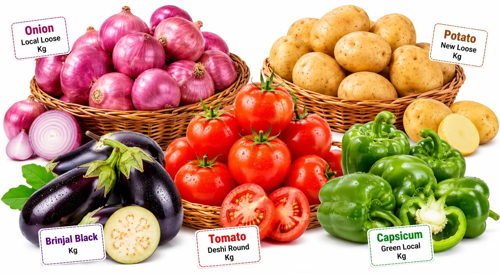 তাজা সবজির ডেইলি প্যাকেজ — Taza Sabji Daily Vegetable Pack
