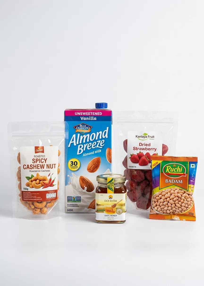 মাসিক স্বাস্থ্যকর স্ন্যাক্স প্যাকেজ — Monthly Healthy Snacks & Nuts Mega Pack