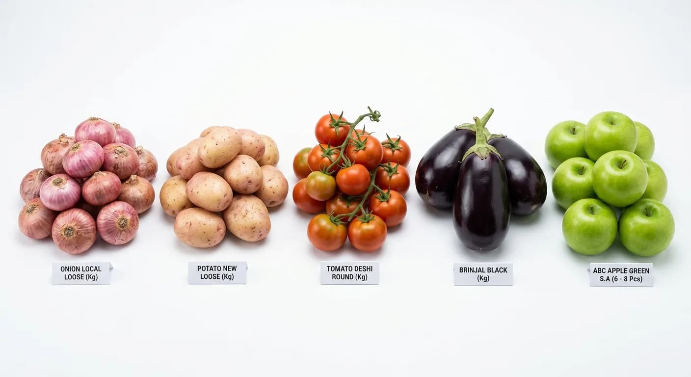 সাপ্তাহিক তাজা বাজার প্যাকেজ — Fresh Bazar Weekly Vegetable & Fruit Pack