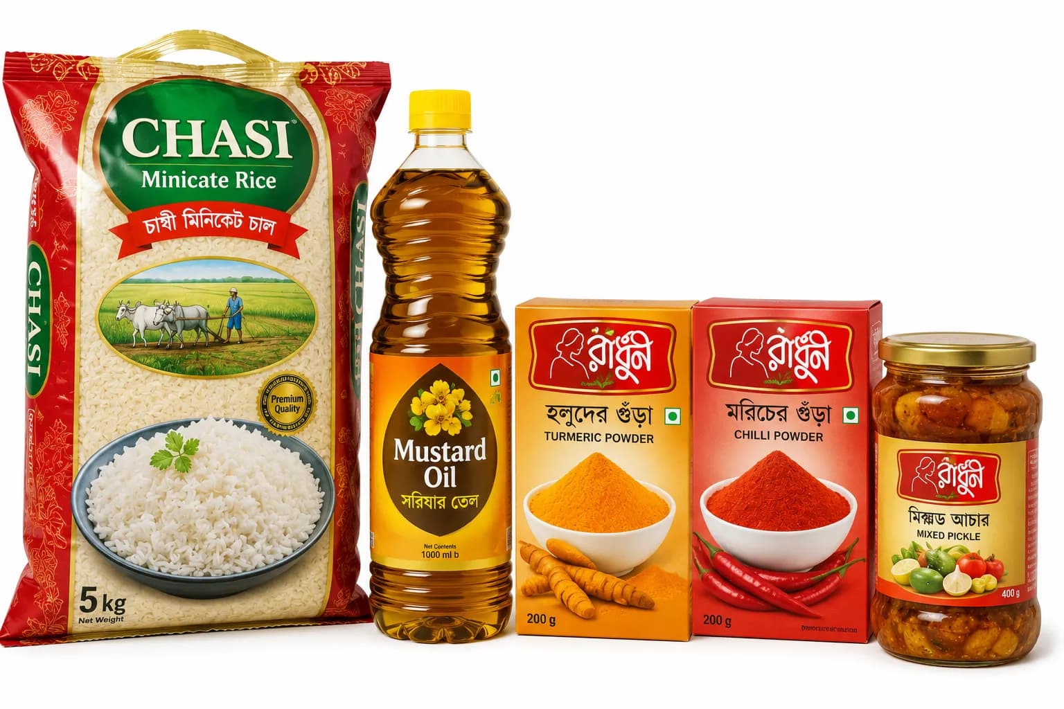 সাপ্তাহিক রান্নাঘর প্যাকেজ — Sapthahik Kitchen Weekly Staples Pack