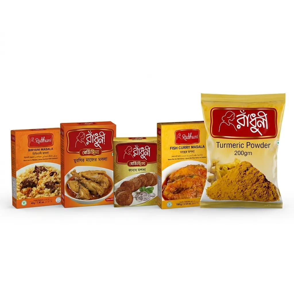 সাপ্তাহিক স্পেশাল মশলা প্যাকেজ — Masala Magic Weekly Spice Combo