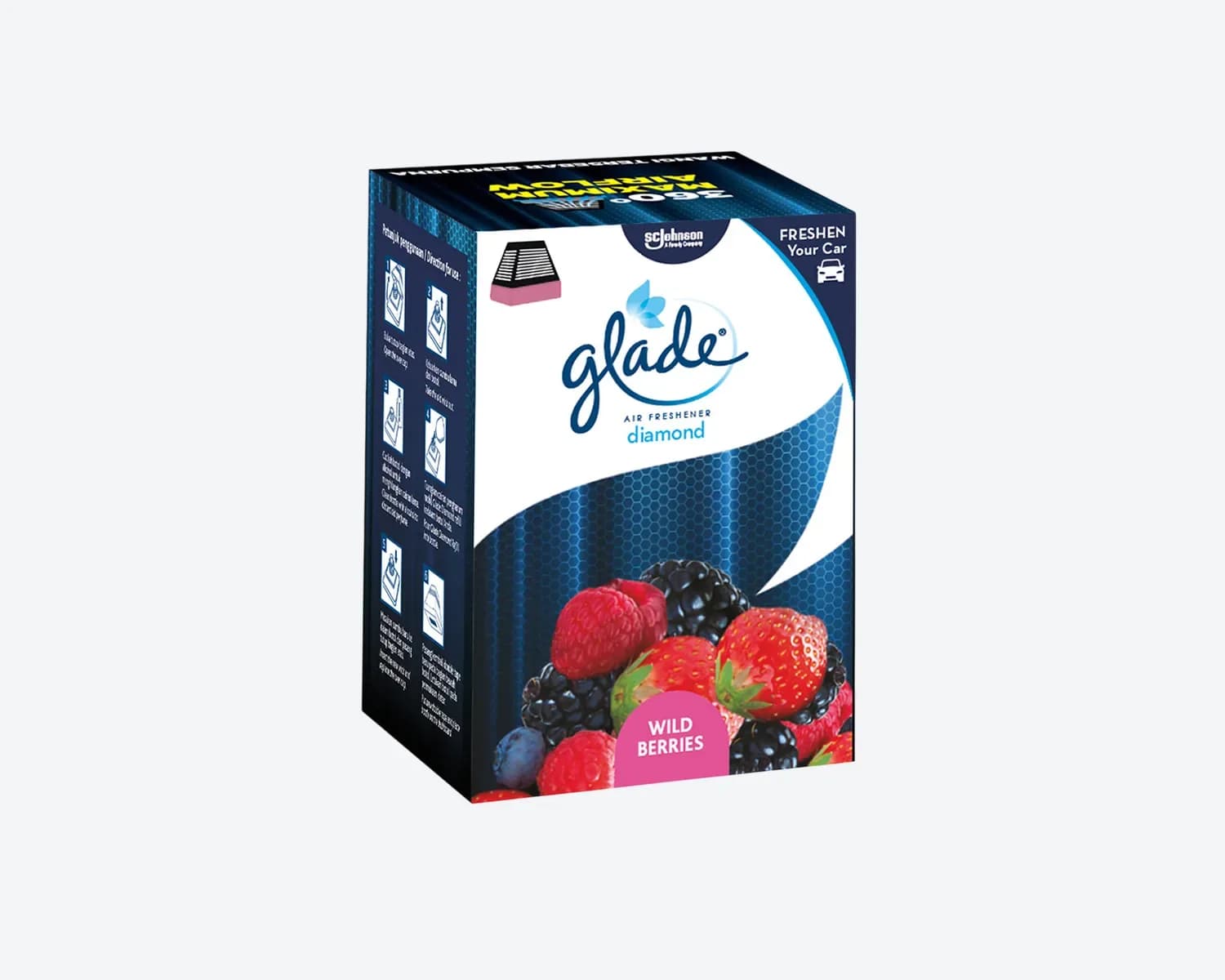 Glade diamond car air freshener Wild berries 80Ml ID