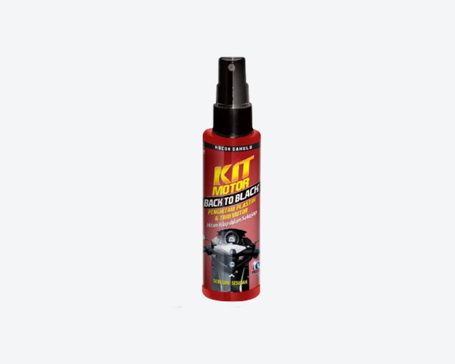 Kit motor black to black penghitam plastik & trim motore 115Ml ID